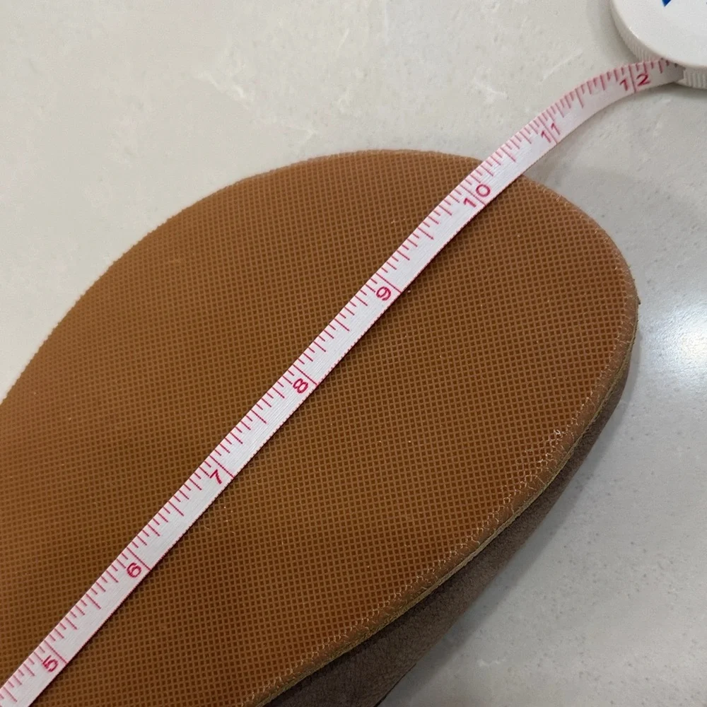 DALIA LEATHER LOAFERS-BY ANYA Suede Barefoot Minimalist Loafers in Taupe Eur 41 - Picture 8 of 8